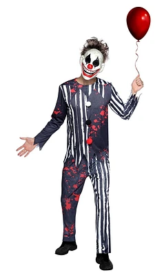 PARTYHOLIC CREEPY CLOWN COSTUME MEDIUM