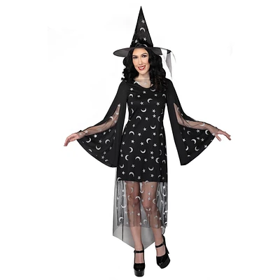 PARTYHOLIC MOONLIGHT WITCH COSTUME LARGE