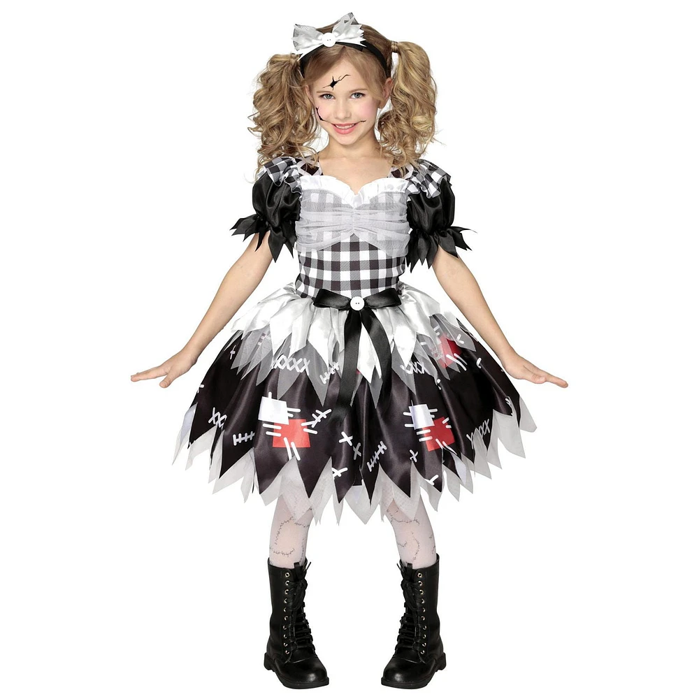 PARTYHOLIC BROKEN DOLL GIRL COSTUME MEDIUM