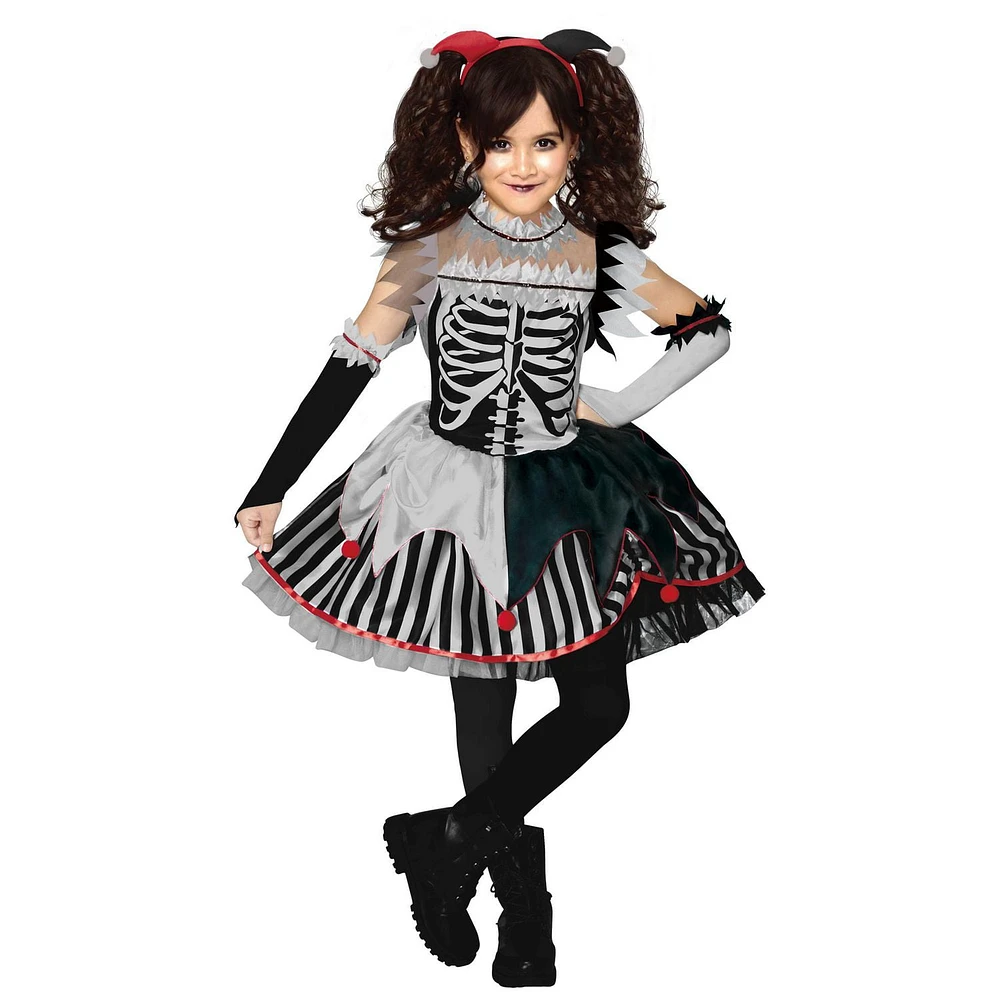 PARTYHOLIC SKELEQUEEN COSTUME LARGE