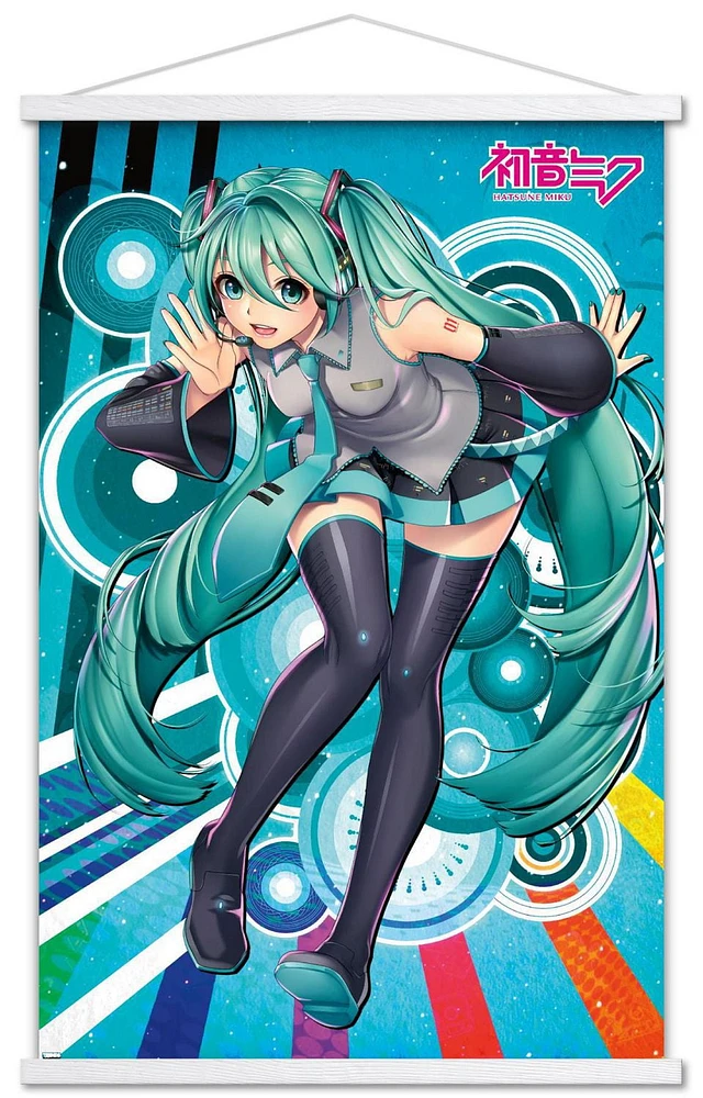 Hatsune Miku Whisper 22.375" x 34" Poster with Push Pins