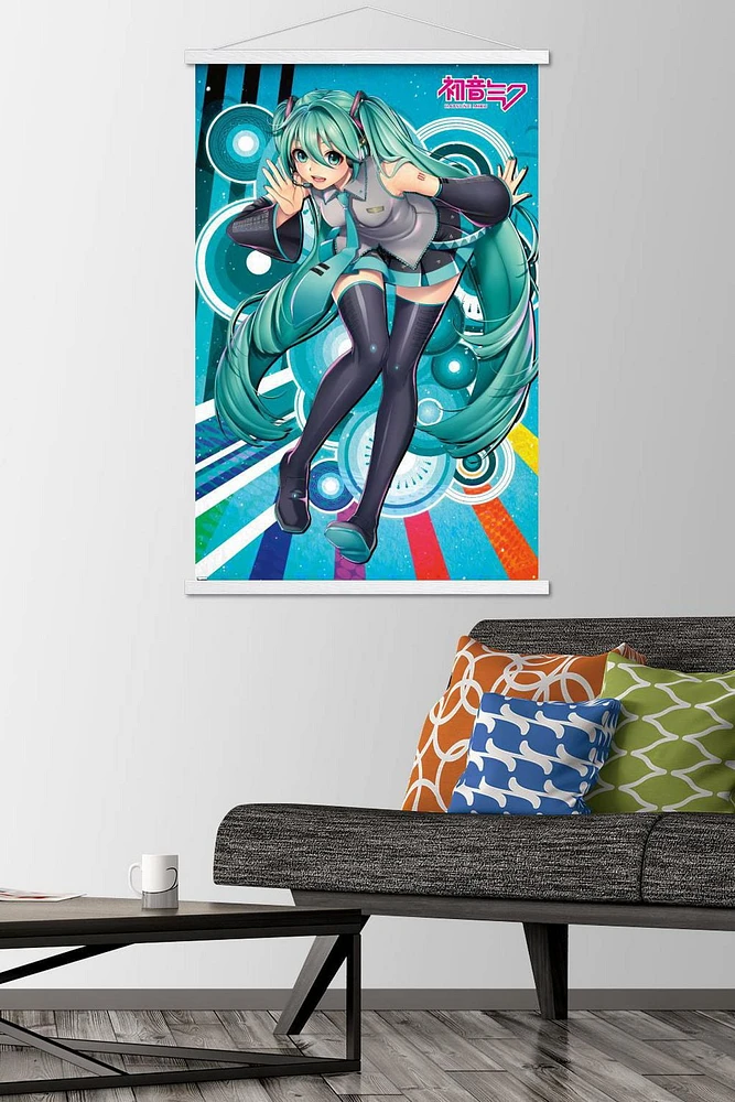 Hatsune Miku Whisper 22.375" x 34" Poster with Push Pins