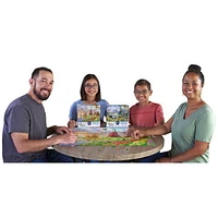 Cra-Z-Art Abraham Hunter 1000 Piece Puzzle Beach House, Jigsaw Puzzle, Ages 10 and up