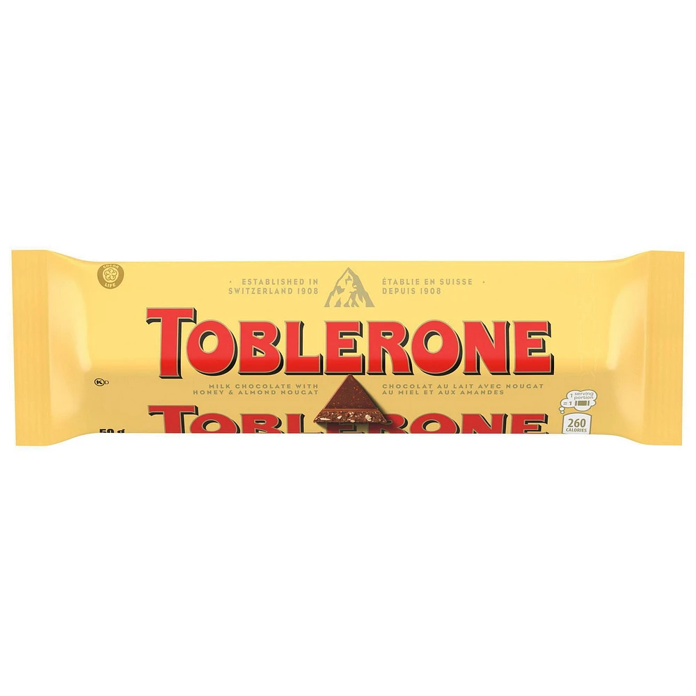 Toblerone Milk Chocolate, 50 g