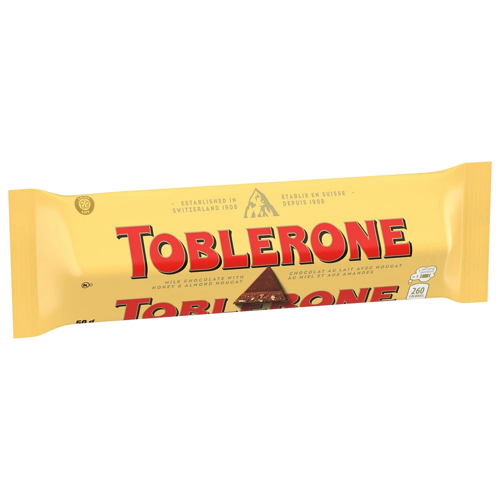 Toblerone Milk Chocolate, 50 g