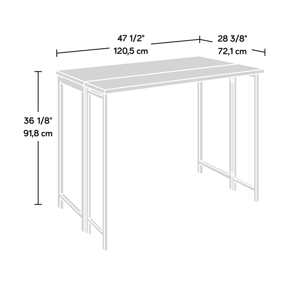 Sauder® North Avenue Drop Leaf Table, Charter Oak, 424943