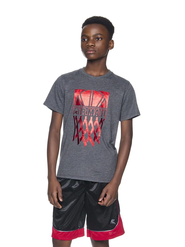 AND1 Boys Air Mail Graphic Tee