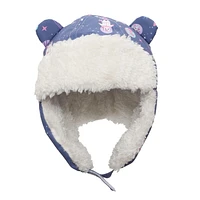 FlapJackKids - Baby, Toddler, Kids, Girls Water Repellent Trapper Hat Sherpa Lining