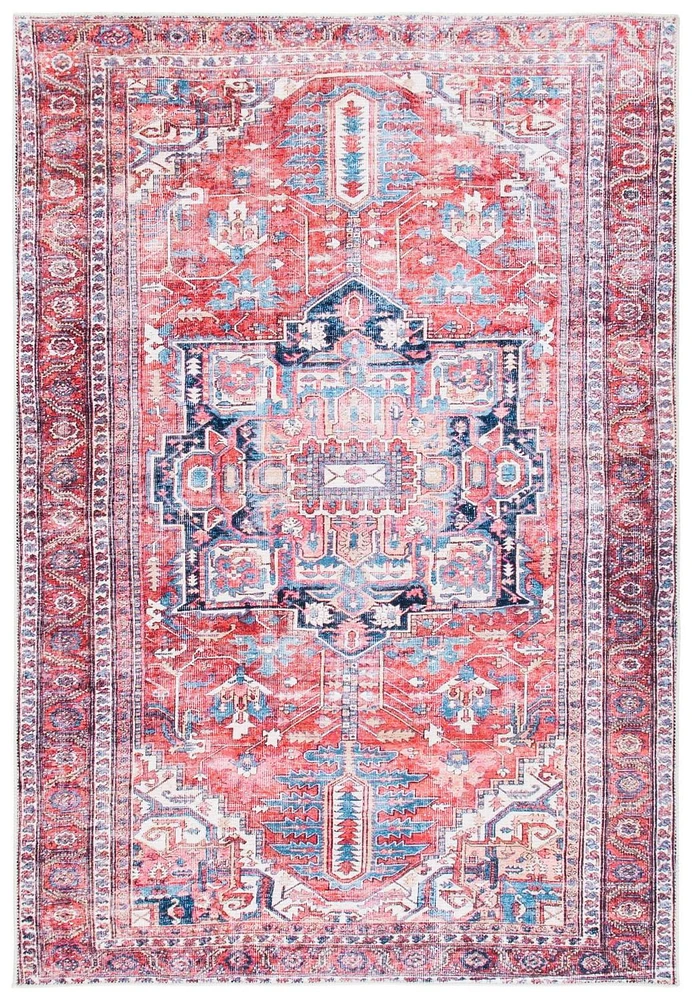 SAFAVIEH Serapi Doncho Traditional Machine Washable Area Rug