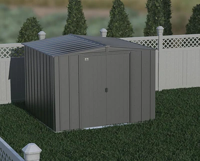 Arrow 8 x 8 x 6 ft Grey Shed