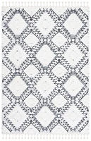 SAFAVIEH Moroccan Cory Diamond Tassel Shag Area Rug