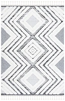 SAFAVIEH Moroccan Iacopo Diamond Tassel Shag Area Rug