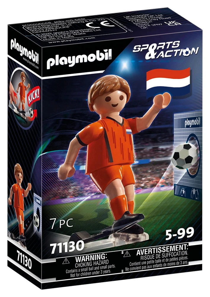 Playmobil Soccer Player - Netherlands