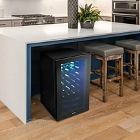 Danby DWC036A2BDB-6 36 Bottle Free-Standing Wine Cooler in Black