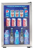 Danby DBC026A1BSSDB 2.6 cu. ft. Free-Standing Beverage Center in Stainless Steel