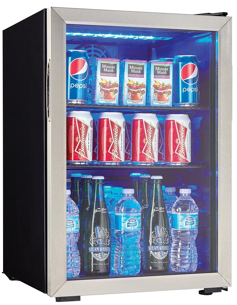 Danby DBC026A1BSSDB 2.6 cu. ft. Free-Standing Beverage Center in Stainless Steel