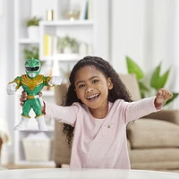 Playskool Heroes Mega Mighties Power Rangers Green Ranger 10-inch Figure, Mighty Morphin Power Rangers Collectible Toys, Kids Ages 3 and Up