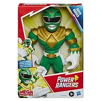 Playskool Heroes Mega Mighties Power Rangers Green Ranger 10-inch Figure, Mighty Morphin Power Rangers Collectible Toys, Kids Ages 3 and Up