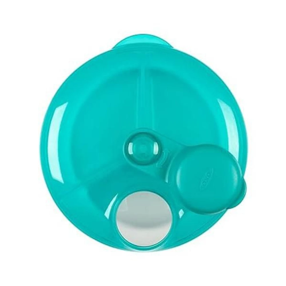 OXO Tot - Distributeur de Lait en Poudre - Pour Repas en Déplacement - Conteneur Portable de Lait en Poudre - Accessoires pour Nourrir Bébé - Turquoise