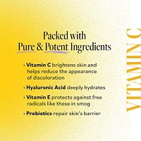 Vitamin C Serum with Hyaluronic Acid, Hydrating and radiant, 60mL