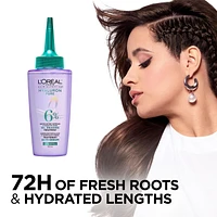 L'Oréal Paris, Hair Expertise, Hyaluron Pure Oil Erasing Scalp Serum, with Salicylic Acid, for Oily Roots and Dehydrated Lengths, 102ml, Treatment for oily roots with Salicylic Acid