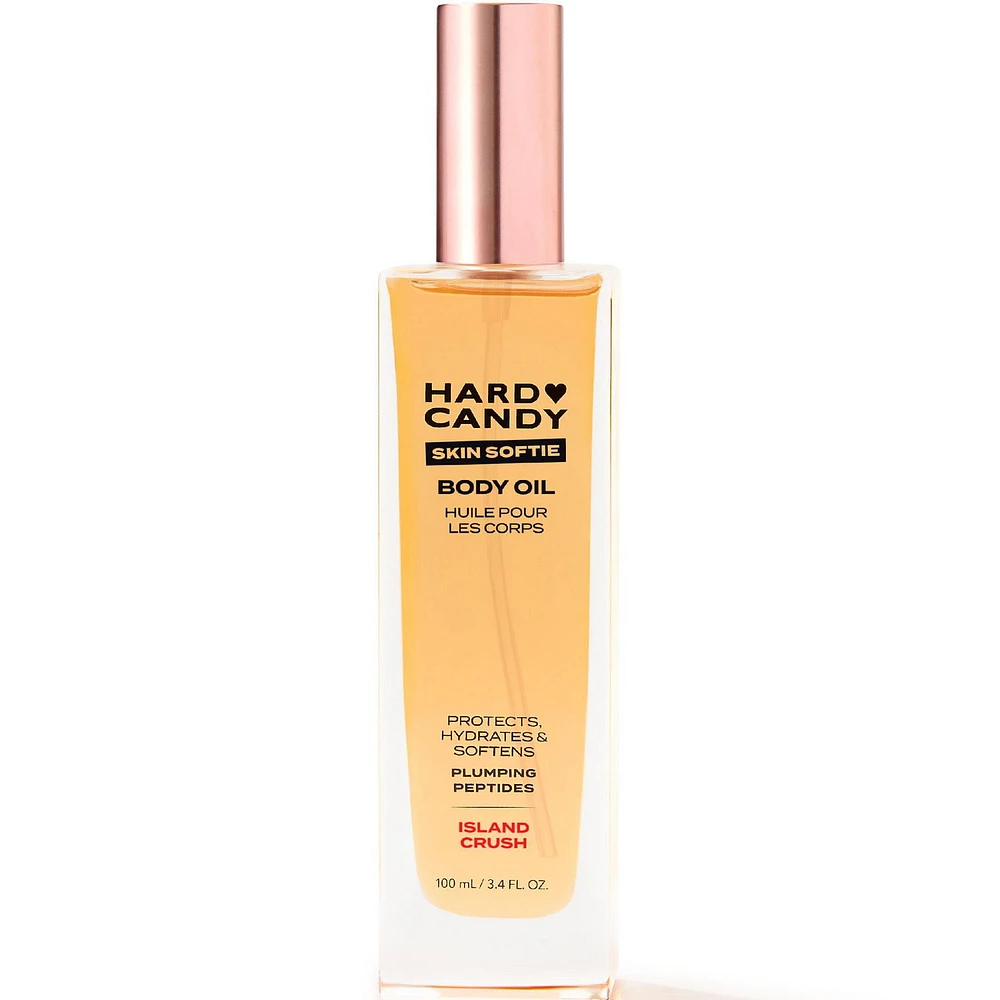 Hard Candy Body Oil, Island Crush, Skin Softie, Hydrating, Body Oil 100 mL