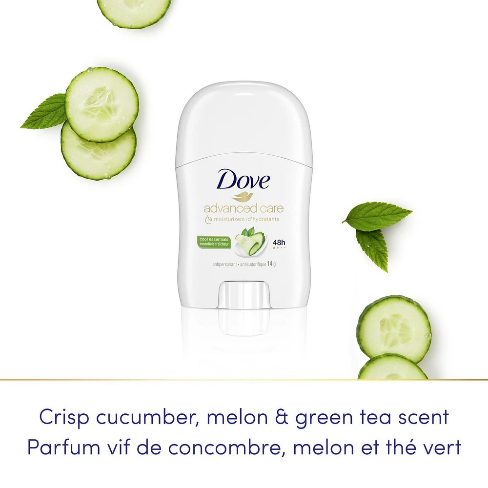Antisudorifique Dove Soin Avancé Essentiels Fraîcheur 14 g Antisudorifique