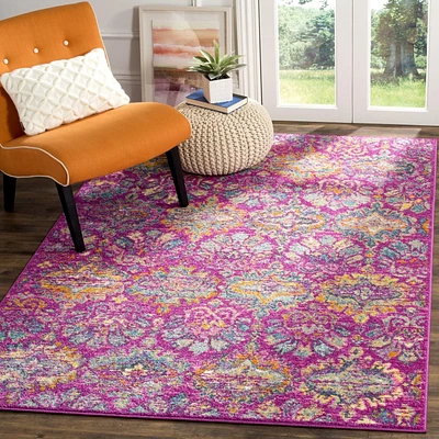 SAFAVIEH Madison Britton Geometric Floral Area Rug