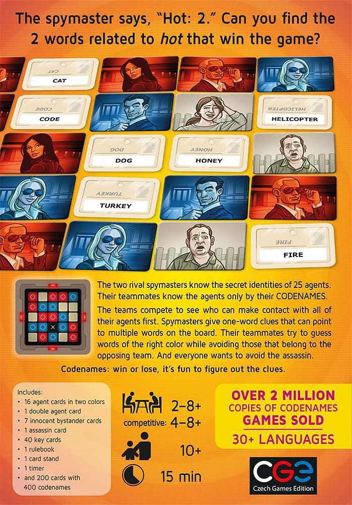 Czech Games Edition Codenames Card Game