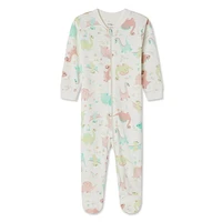 George Baby Girls' Printed Sleeper, Sizes 0-24 months