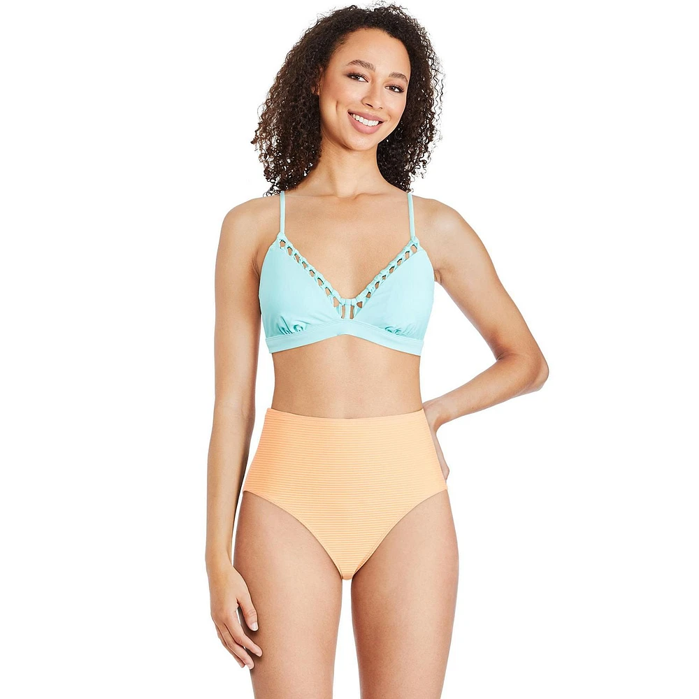 George Women's Ladder Edge Bikini Top