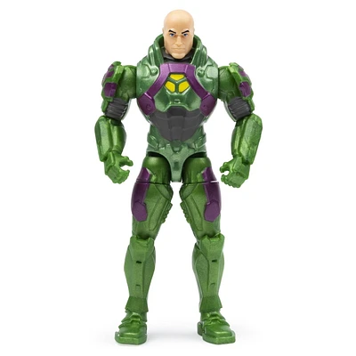 DC Comics, 4-Inch LEX LUTHOR Action Figure with 3 Mystery Accessories, Adventure 1