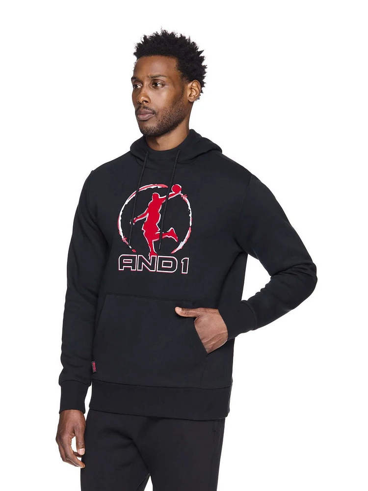 Sweat à capuche double équipe AND1 pour homme