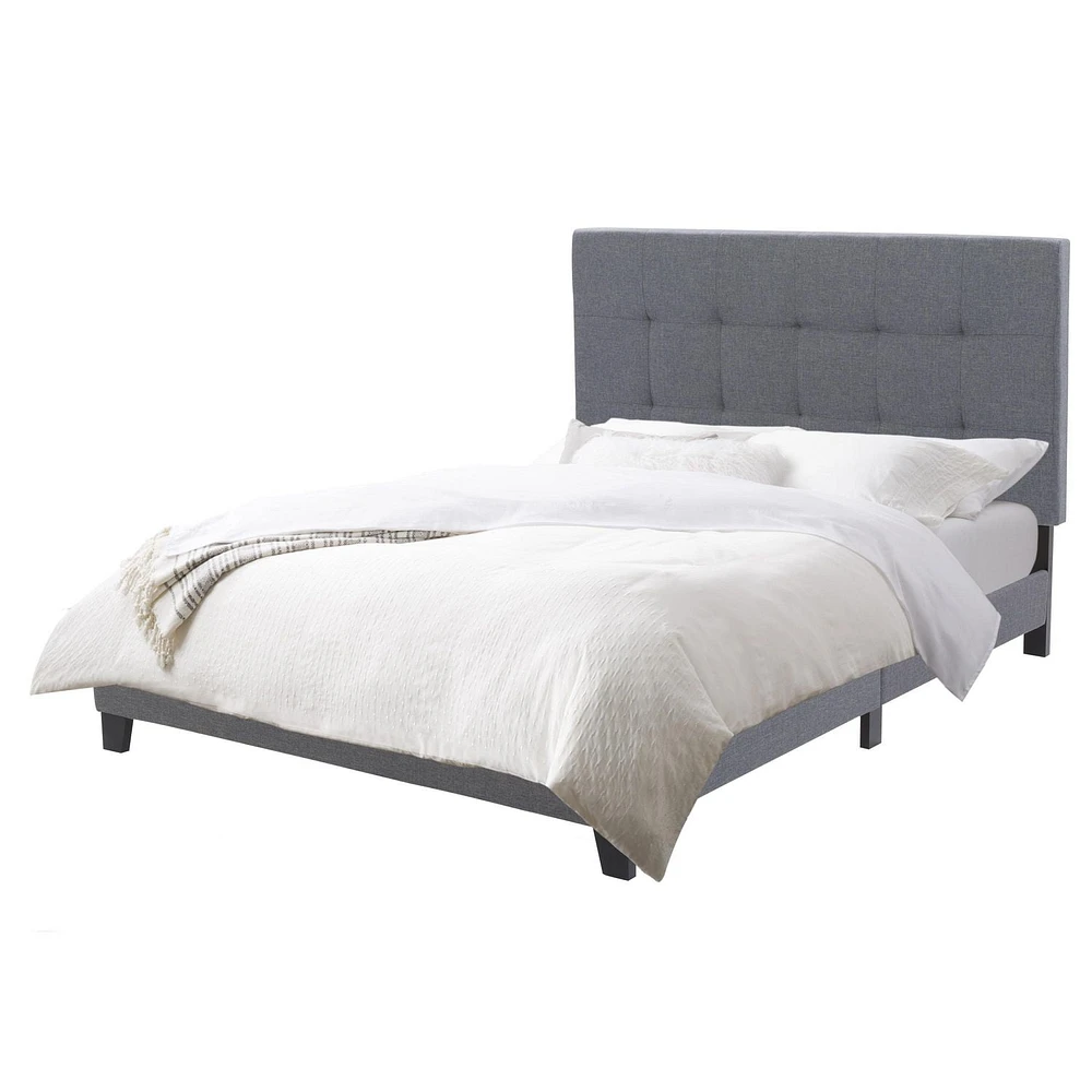 CorLiving Ellery Fabric Tufted Bed