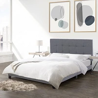 CorLiving Ellery Fabric Tufted Bed