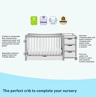 Graco Remi 4-in-1 Convertible Crib and Changer