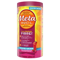 Fibres Metamucil MultiSanté 3 en 1! Supplément de fibres en poudre, sans sucre, saveur de baies 660g