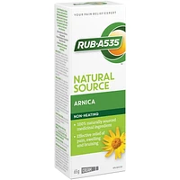 RUB A535 Natural Source Arnica Pain Relief Cream, Non-Heating