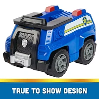 PAW Patrol, Chase’s Patrol Cruiser, Toy Car with Collectible Action Figure, Sustainably Minded Kids Toys for Boys & Girls Ages 3 and Up