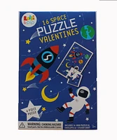 Lolli and Pip Valentine Outer Space Exchange Cards with Mini Puzzle, 16 count