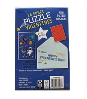 Lolli and Pip Valentine Outer Space Exchange Cards with Mini Puzzle, 16 count