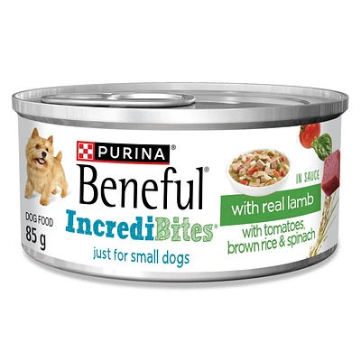 Beneful IncrediBites with Real Lamb in Sauce, Wet Dog Food 85 g, 85 g