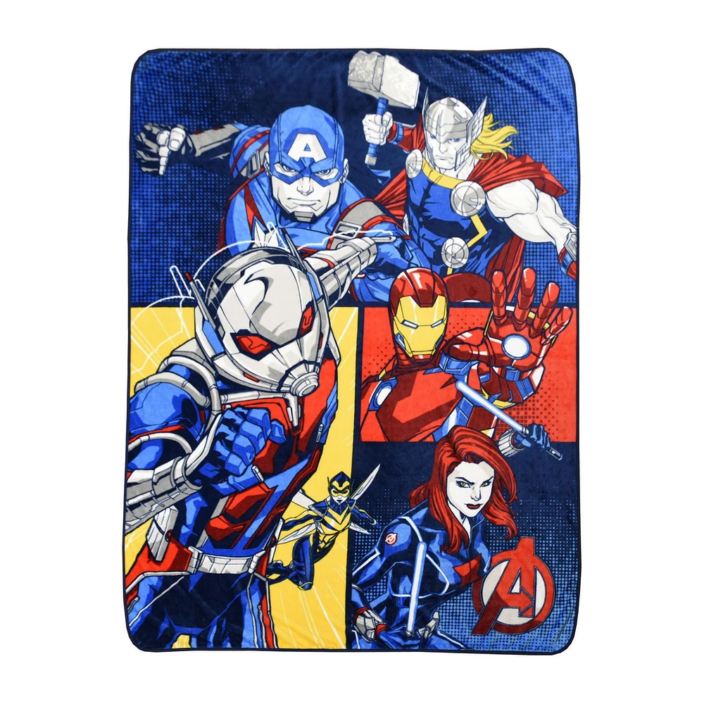 Marvel Avengers Micro Plush Blanket, 1 Blanket