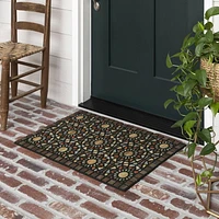 Mainstays Mosaic Grain Polyester Doormat, 18" x 30", Doormat, 18" x 30"