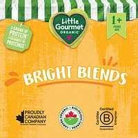 Little Gourmet Organic Bright Blends Mango Coconut Spinach, On-the-go nutrition for busy toddlers