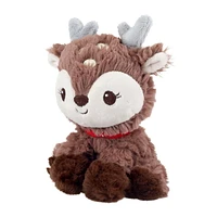 Holiday Time Christmas Baby Plush Toy, Fawn