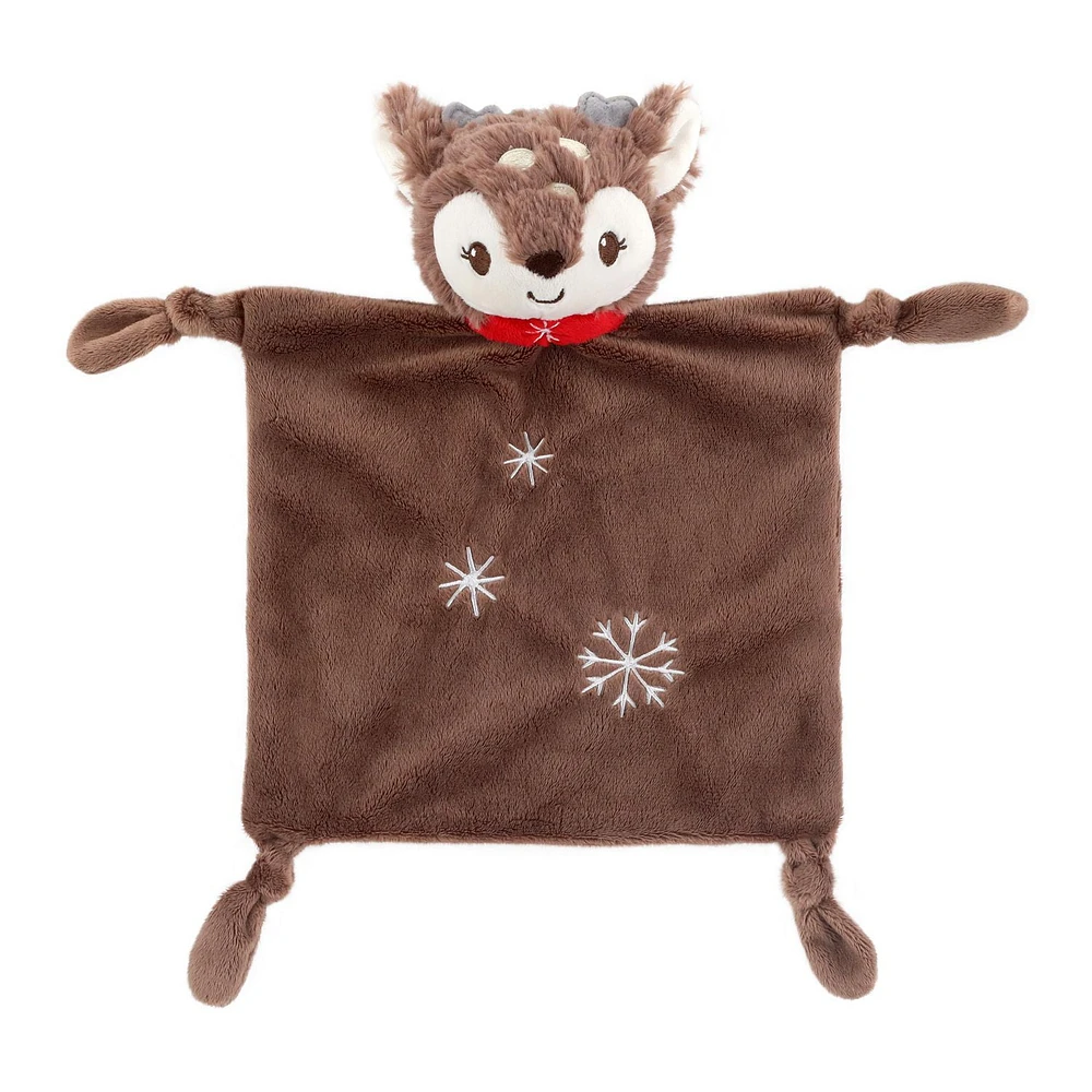 Holiday Time Christmas Baby Blanket, Fawn