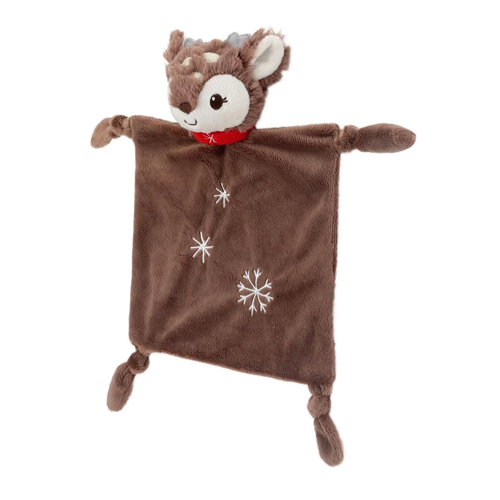 Holiday Time Christmas Baby Blanket, Fawn