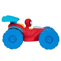 MARVEL Spidey & His Amazing Friends - Spidey Web Climber, Preschool Toy: Go Webs Go! Action-packed motor vehicle