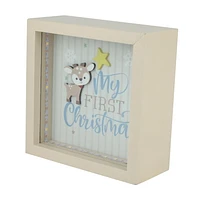 Holiday Time Baby Wood Light Up Decor, Fawn